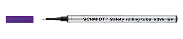 Safety Rolling Tube Mine 5285 Safety Rolling Tube Mine mit Metallschaft und Edelstahl-Tube-Spitze mit TC-Kugel 0,5 mm Farbfeldbild: schwarz, blau