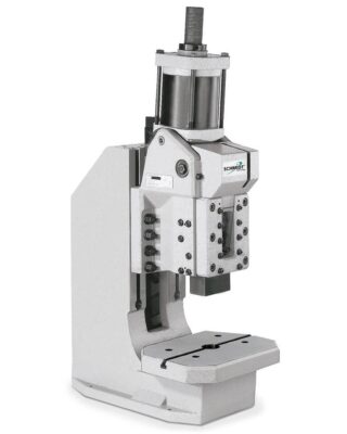 PneumaticPress-Kniehebel-35-36-vierkant pneumatische Presse 35, Vierkantstössel, starke Kraft am Hubende über Kniehebel
