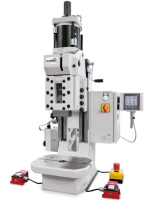 PneumaticPress-PRC-75 pneumatische Kniehebelpresse mit Zweihandauslösung