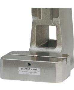 vernickelte-Presse-Fuss Vernickelte Handhebelpresse