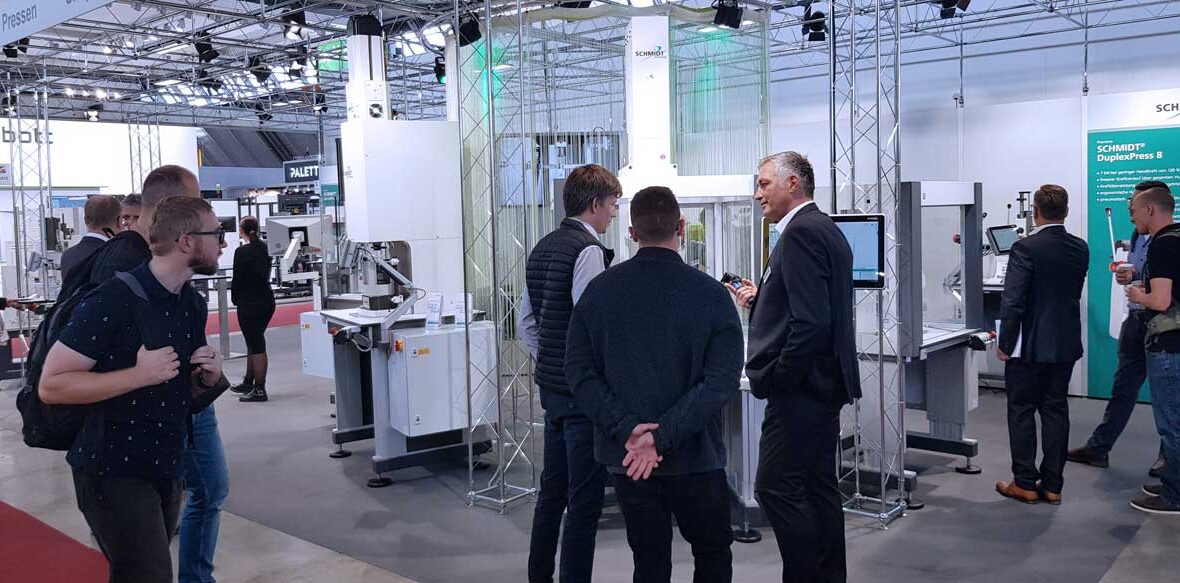 Messestand Motek 2023