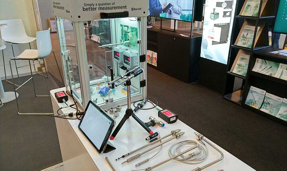 Schmidt Sensoren Auswahl auf der Messe