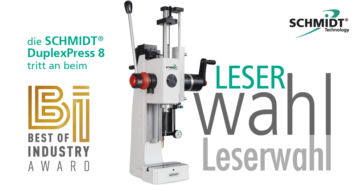 Leserwahl SCHMIDT® DuplexPress 8