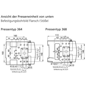 HydroPneumaticPress-364-368-flansch-stoessel-zeichnung-de