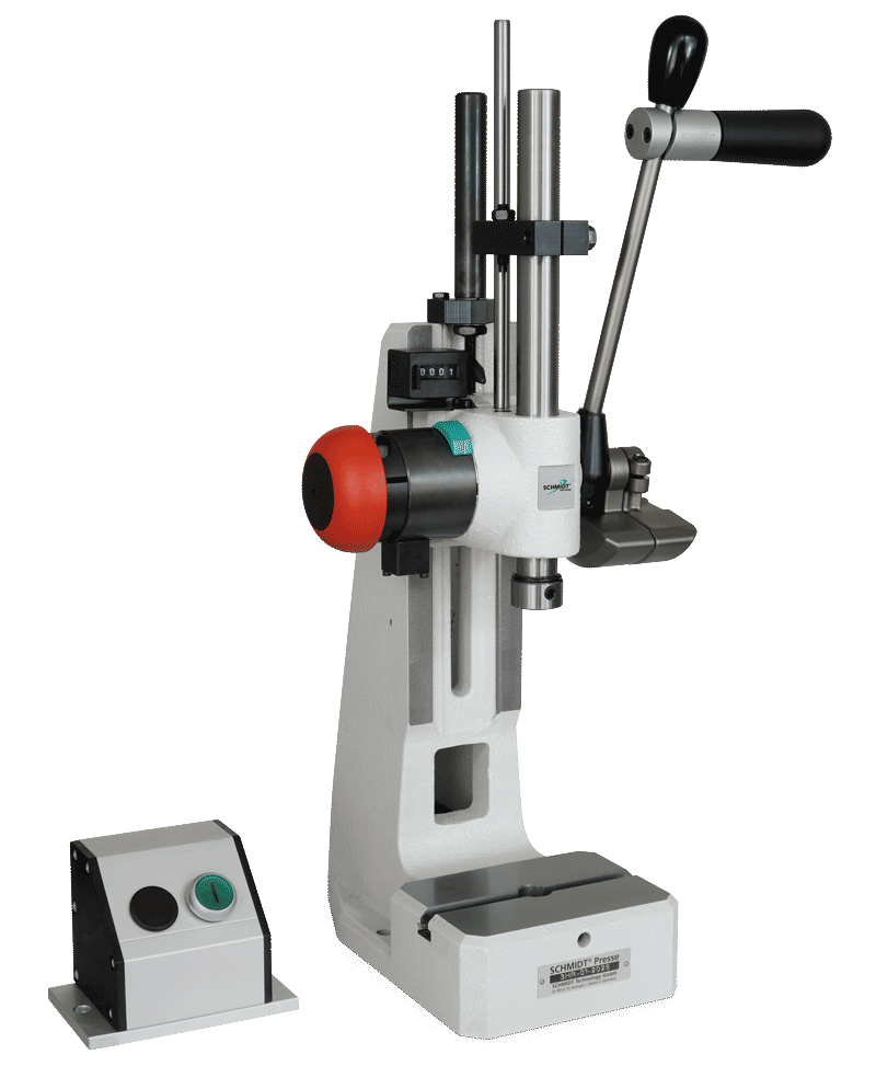 ManualPress-mechanische-Hubfreigabe-Zahnstangenpresse
