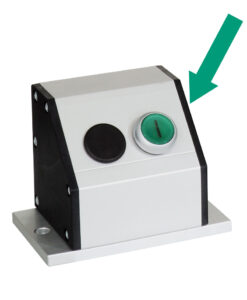 mechanische Hubfreigabe externer Taster