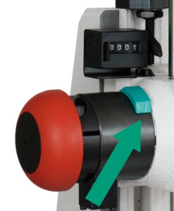ManualPress-mechanische-Hubfreigabe-interner-Taster mechanische Hubfreigabe